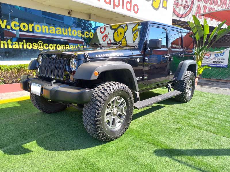 2015 JEEP RUBICON 4X4 AUT ELEC CLIMA 5P NEGRO 