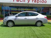 2016 VERSA SENSE, STANDAR, ELECTRICO, CLIMA , 4P PLATA 